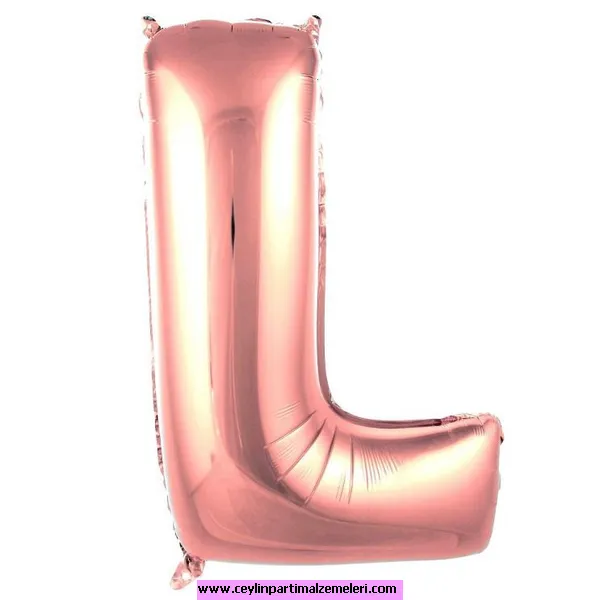 L Rose Folyo Balon
